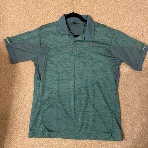 Oakley Teal Golf Polo